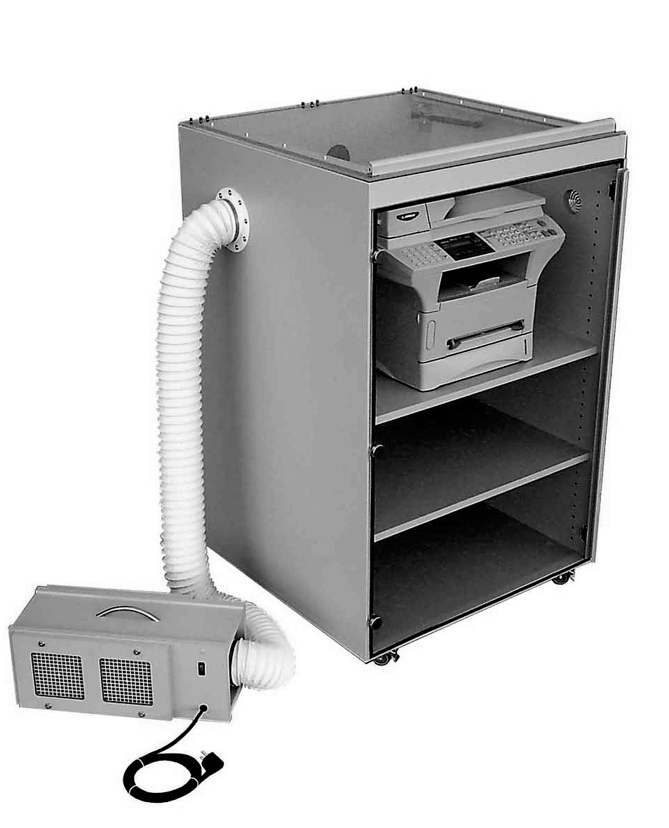 Ozon-Schutzschrank für Laserdrucker 720mm breit