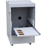 Staubschutzschrank für Etikettendrucker 530mm Breit